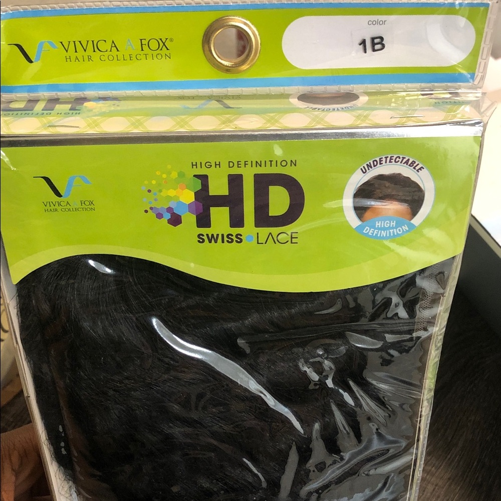 ViVI Black HD Swiss Lace Wig (Ginia)